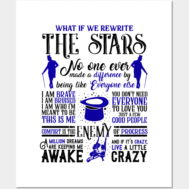 The Greatest Showman Best Quotes Wall Art by KsuAnn